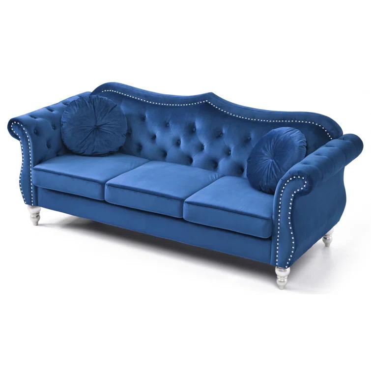 Glory Furniture 82'' Velvet Sofa