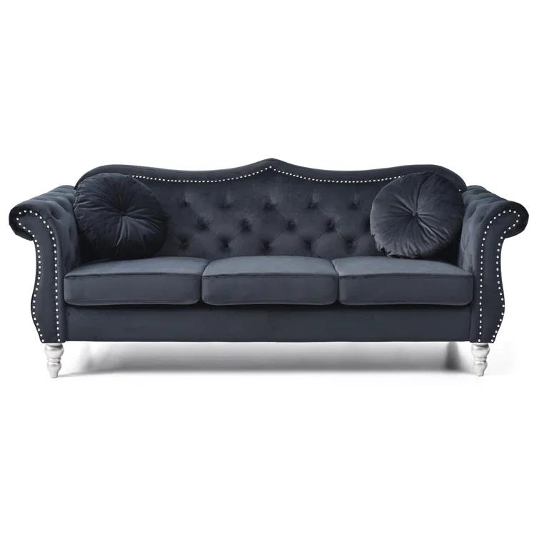 Hollywood 82'' Velvet Sofa