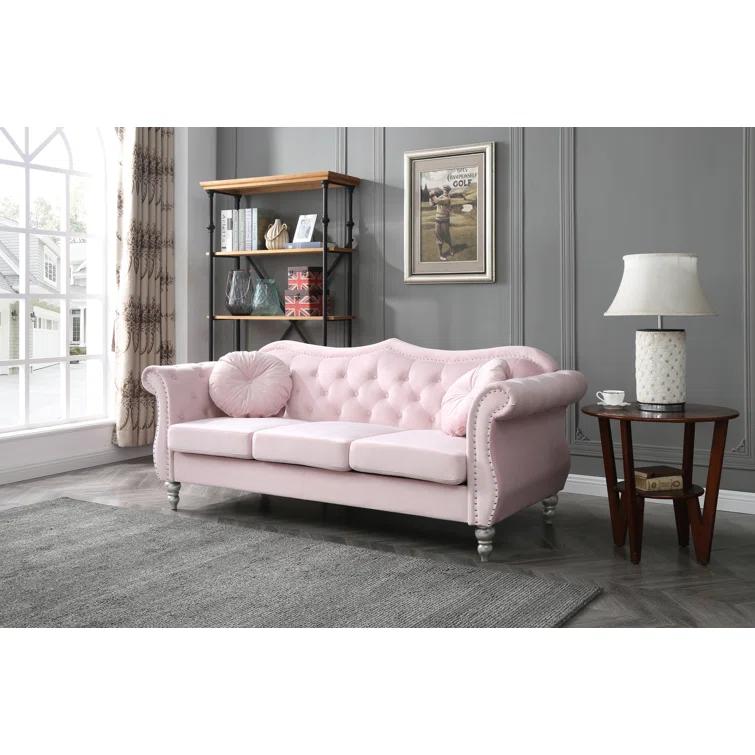 Hollywood 82'' Velvet Sofa
