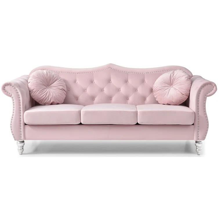 Hollywood 82'' Velvet Sofa