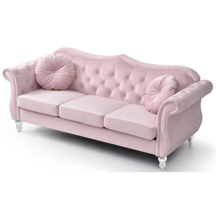 Hollywood 82'' Velvet Sofa