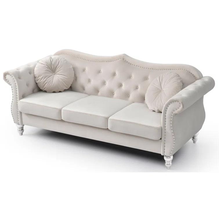 Glory Furniture 82'' Velvet Sofa