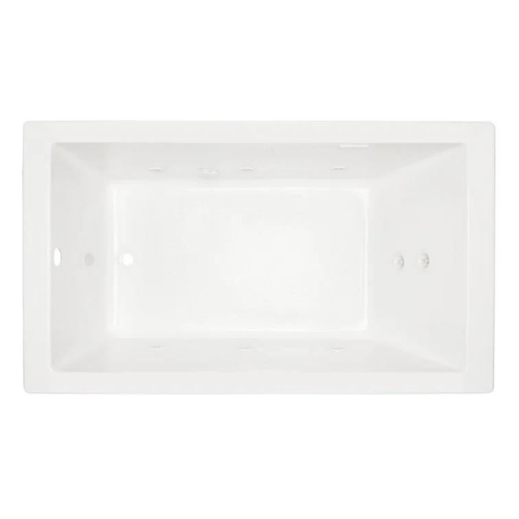 66" X 36" Sitka Acrylic Drop-In Whirlpool Tub