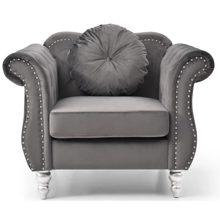 Hollywood Velvet Armchair