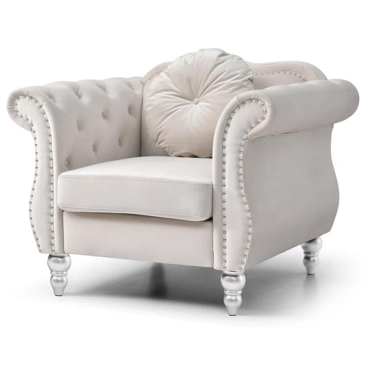 Hollywood Velvet Armchair