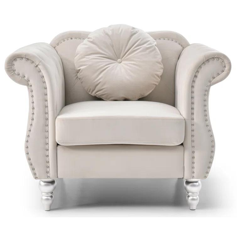 Hollywood Velvet Armchair