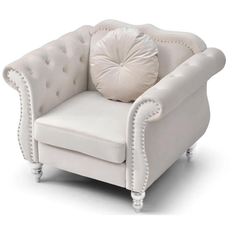Hollywood Velvet Armchair
