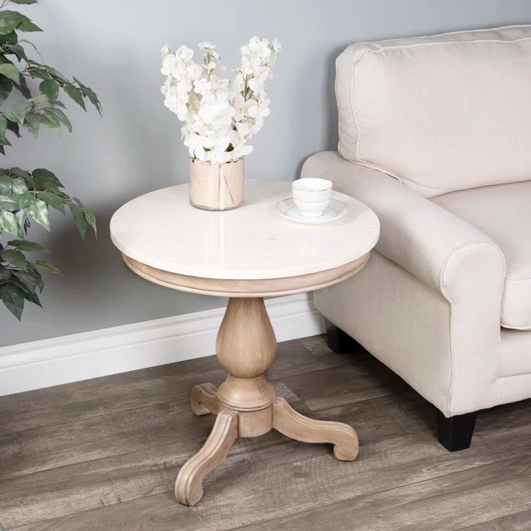 Butler Specialty Danielle Marble Accent Table In Brown