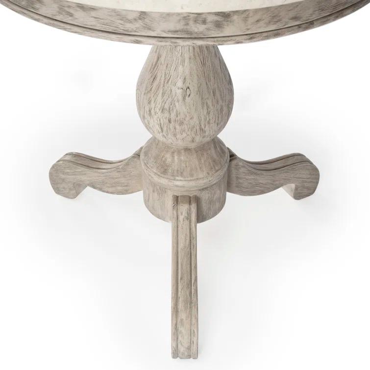 Aberdale End Table with Marble Top