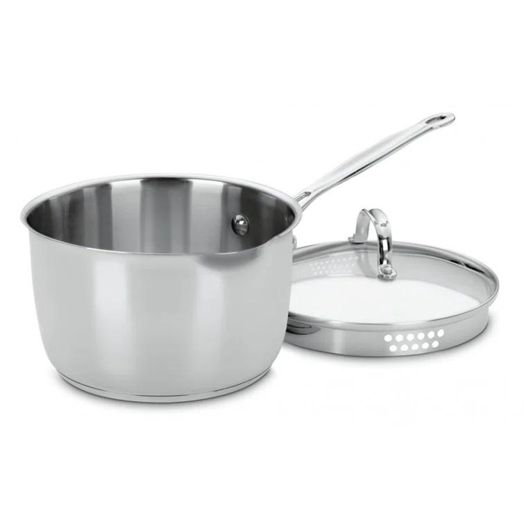 Cuisinart Chef's Classic Stainless Steel Saucepan with Cover