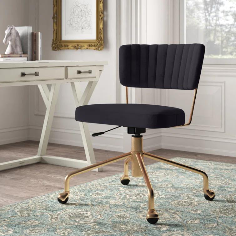 Emmy Gilded Desk Chair