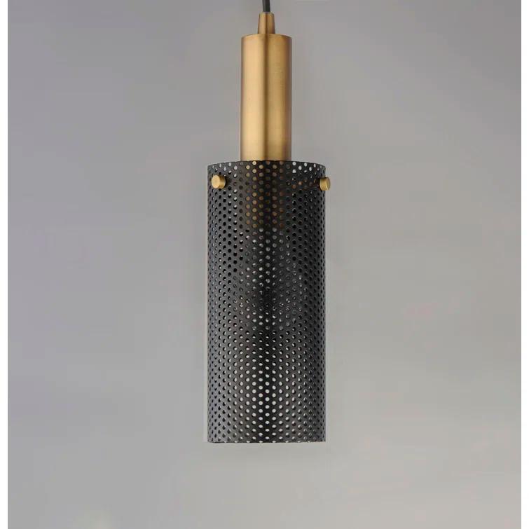 Bacco Single Light Metal Steel Dimmable Pendant