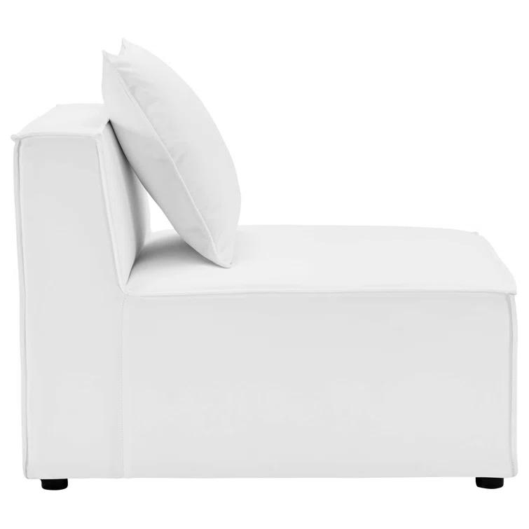 Modway Saybrook Outdoor Patio Upholstered 6-Piece Sectional Sofa