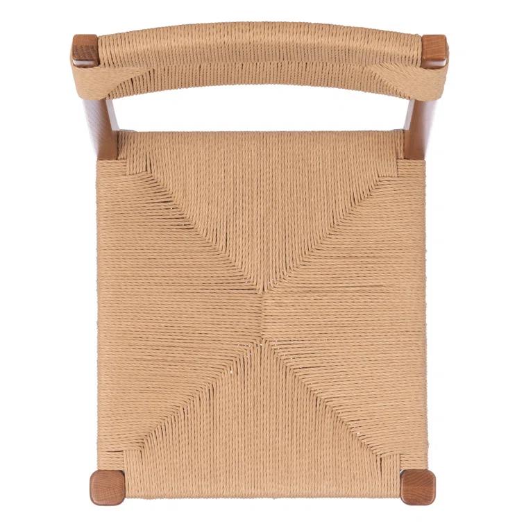 SAFAVIEH Couture Cody Coastal Rattan Solid Dining Chair, Natural (Set of 2)