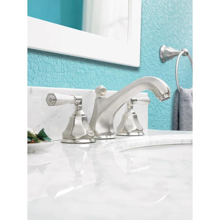 Palladian Widespread Lavatory Faucet With Low Spout