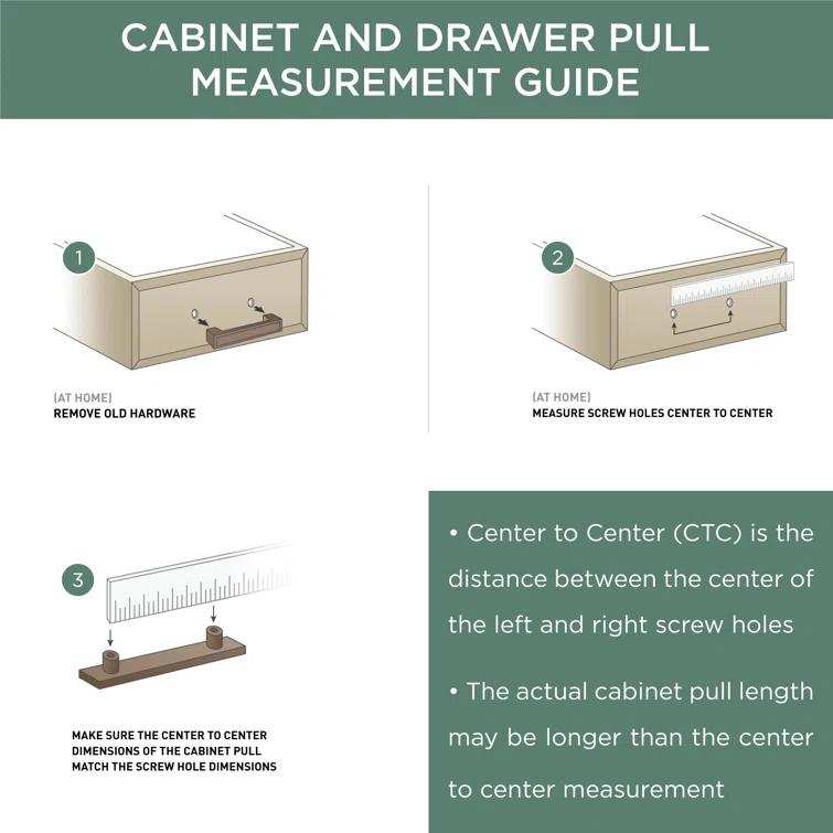 Charmaine 3" Center Bar pull