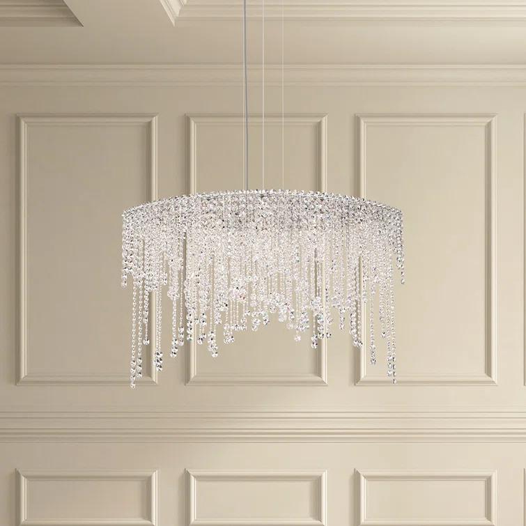 Chantant 8 - Light Geometric Chandelier