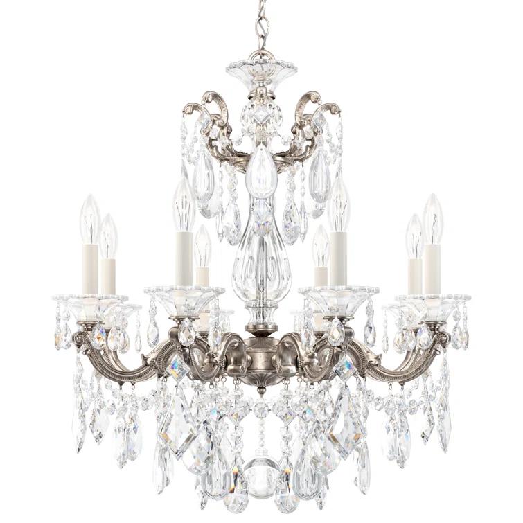 La Scala 8 - Light Glass Classic / Traditional Chandelier