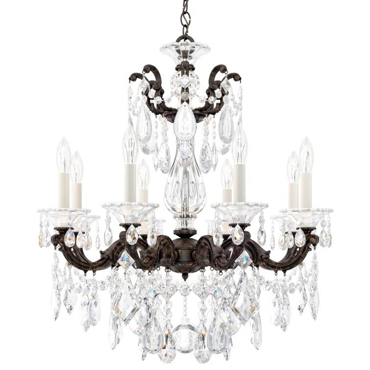 La Scala 8 - Light Glass Classic / Traditional Chandelier