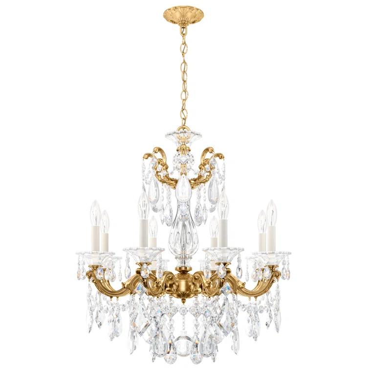 La Scala 8 - Light Glass Classic / Traditional Chandelier