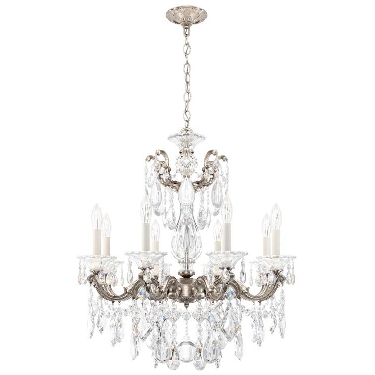 La Scala 8 - Light Glass Classic / Traditional Chandelier