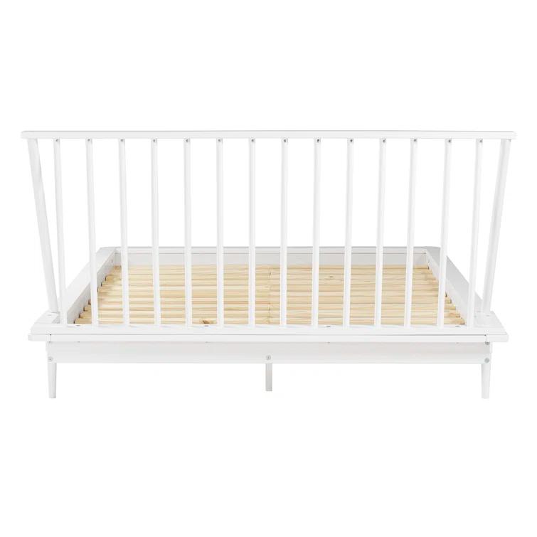Henline Solid Wood Platform Spindle Bed
