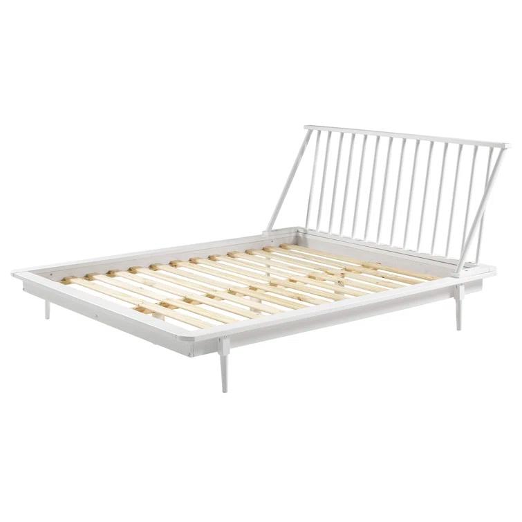 Henline Solid Wood Platform Spindle Bed