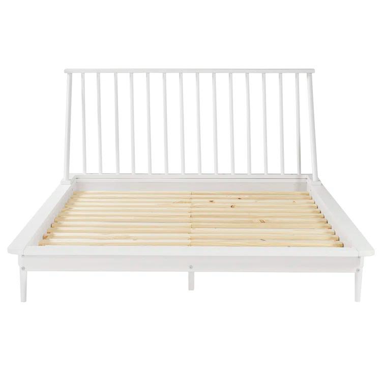 Henline Solid Wood Platform Spindle Bed