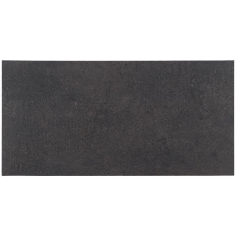 Large Format 12" x 24" Porcelain Concrete Look Wall & Floor Tile