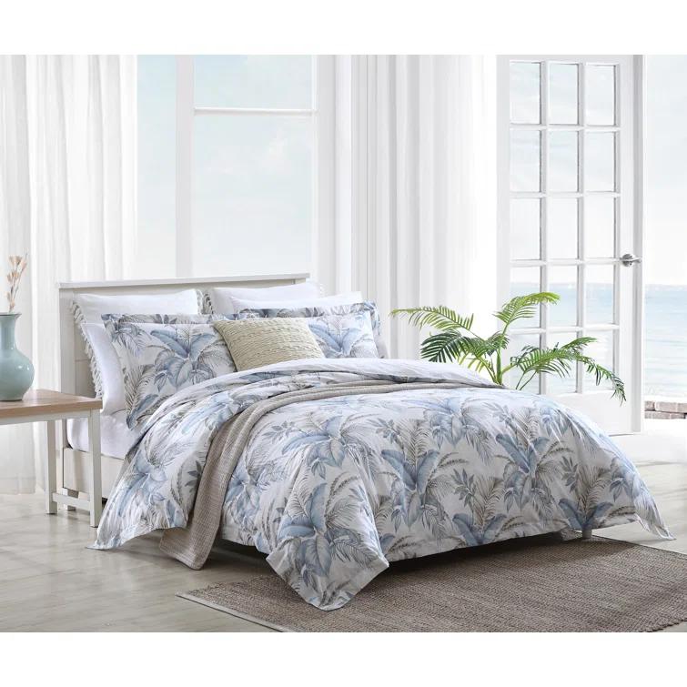 Tommy Bahama Bakers Bluff Blue Cotton Comforter Set