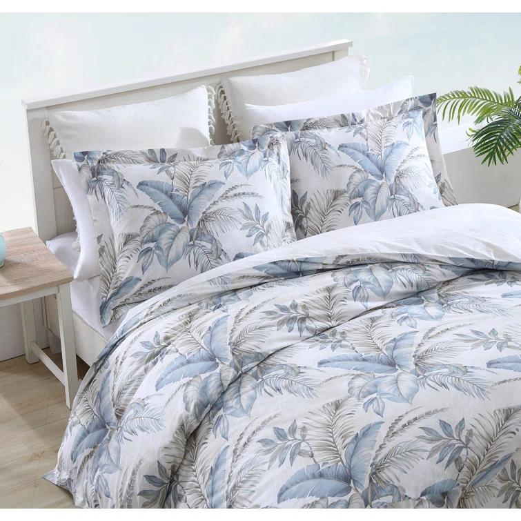 Tommy Bahama Bakers Bluff Blue Cotton Comforter Set