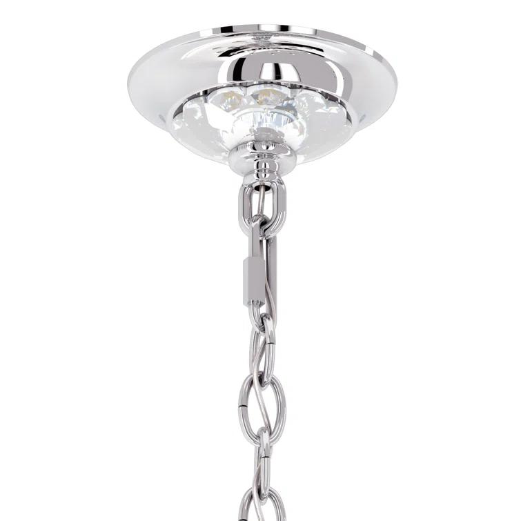 Sarella 15 - Light Glass Classic / Traditional Chandelier