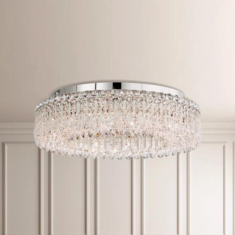 Sarella Crystal Flush Mount