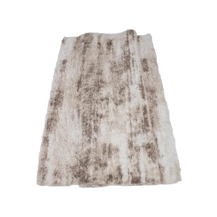 Alban Indoor Shag Beige Area Rug