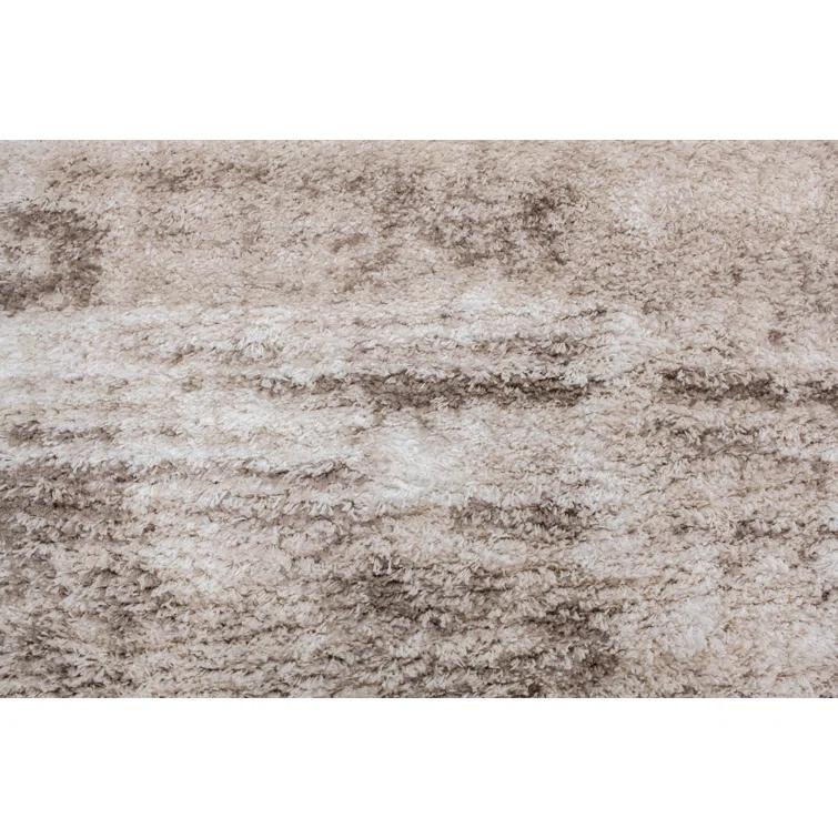 Alban Indoor Shag Beige Area Rug