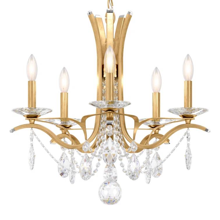 Vesca 5 - Light Dimmable Classic / Traditional Chandelier