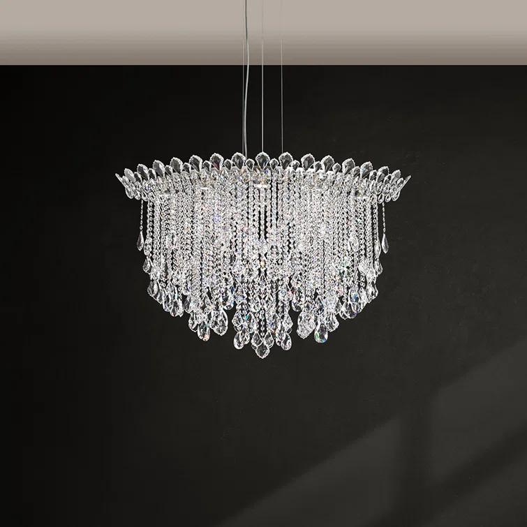 Trilliane 8 - Light Geometric Chandelier