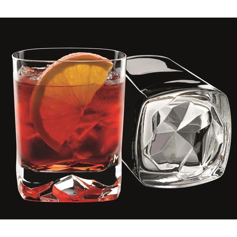 Luigi Bormioli On The Rocks 13.5 oz. DOF Drinking Glasses (Set of 4)
