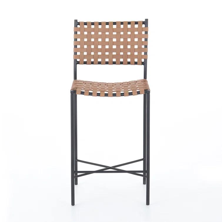 Daniel Leather Bar And Counter Stool - Counter