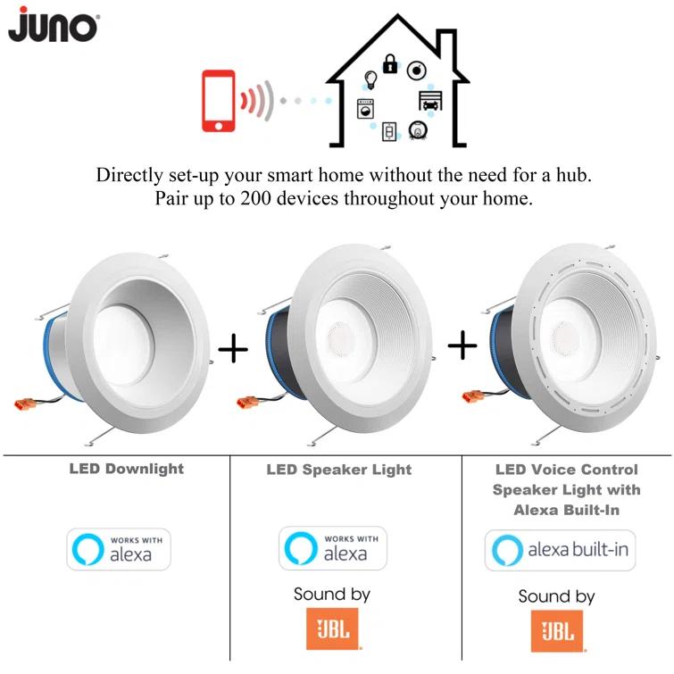 Wafer 4'' Standard Recessed Lighting Kit