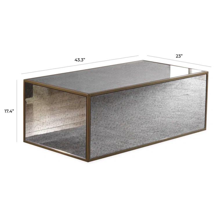 Lana Mirrored Coffee Table
