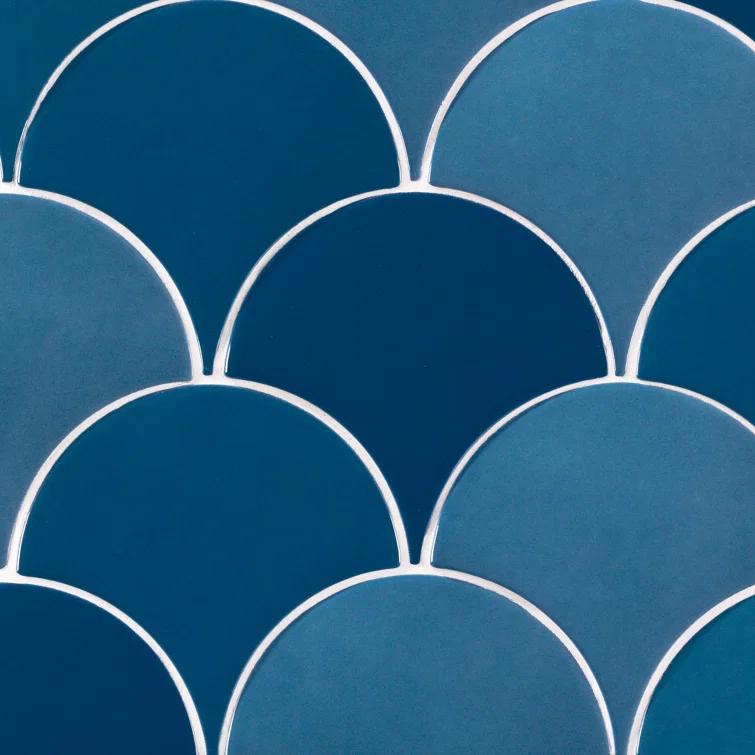 Riptide 2" x 5" Ceramic Patterned Wall Tile (4.06 Sq. Ft. / Case)