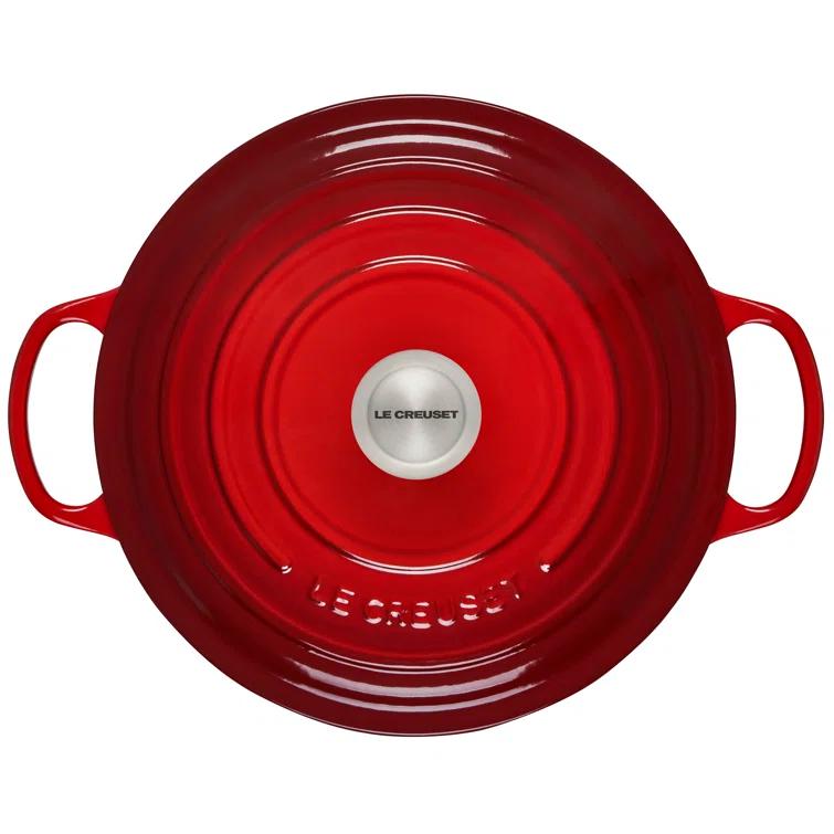 Le Creuset ® Signature 7.25-Qt. Licorice Black Enameled Cast Iron Dutch Oven