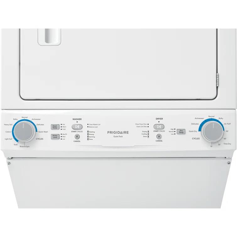 Frigidaire Electric Washer/Dryer Laundry Center - 3.9 Cu. Ft Washer And 5.5 Cu. Ft. Dryer
