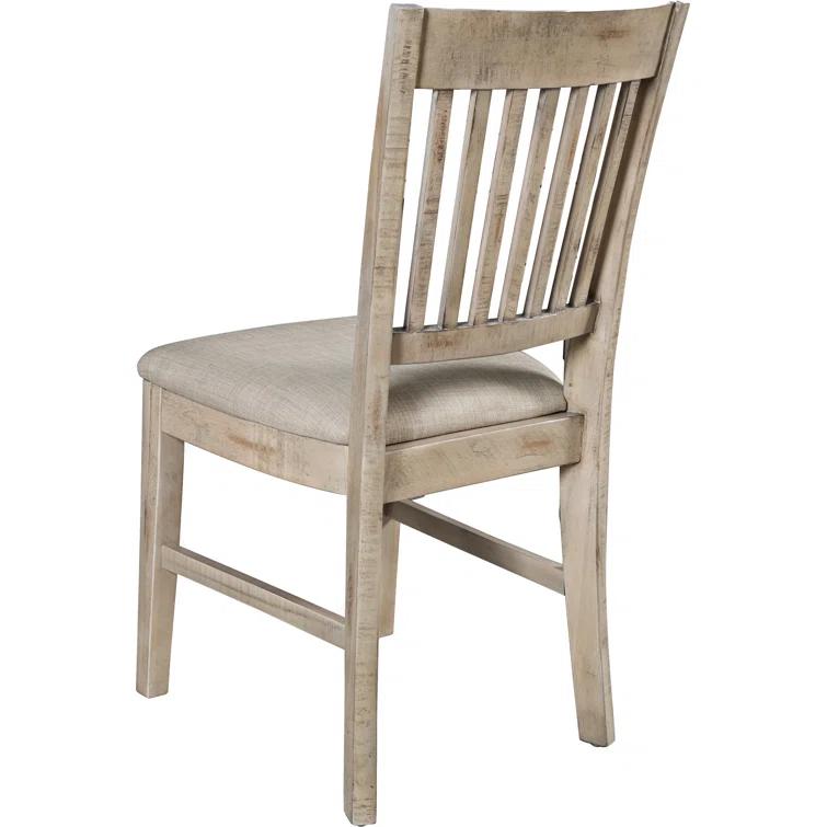 Jofran Rustic Shores Coastal Style Upholstered Desk Chair