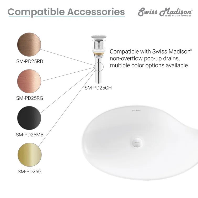 Swiss Madison SM-VS279 Daxton Vessel Sink