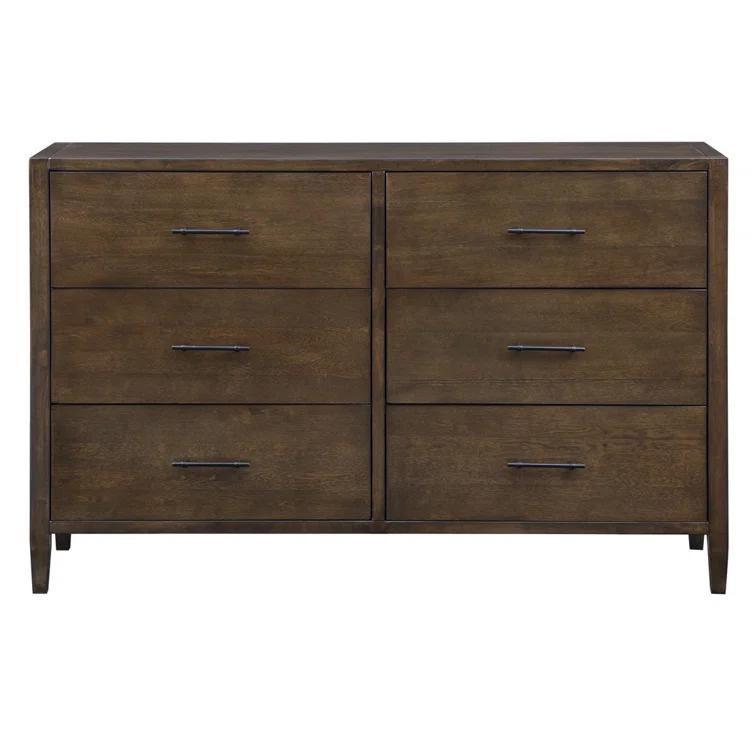 Tompkins 6 Drawer Double Dresser