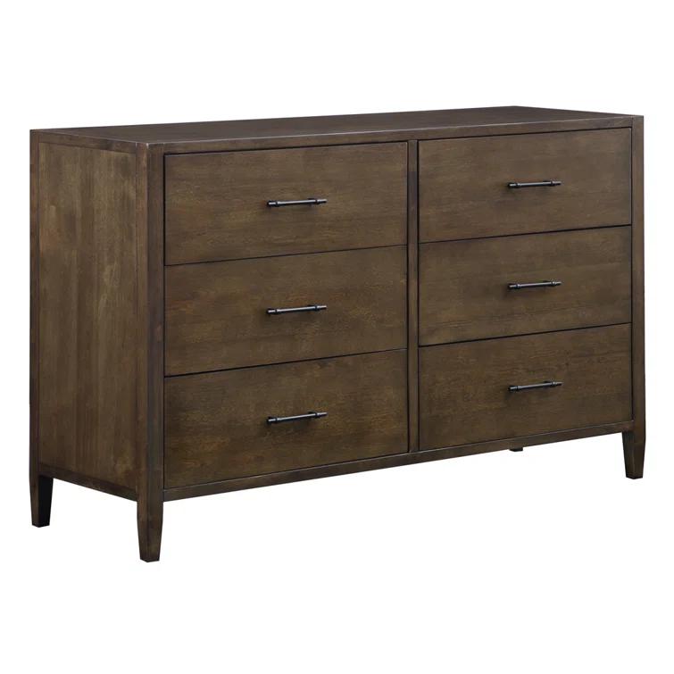 Tompkins 6 Drawer Double Dresser