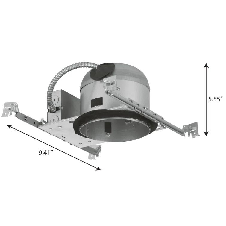 6" New Construction IC Rated Recessed Housing