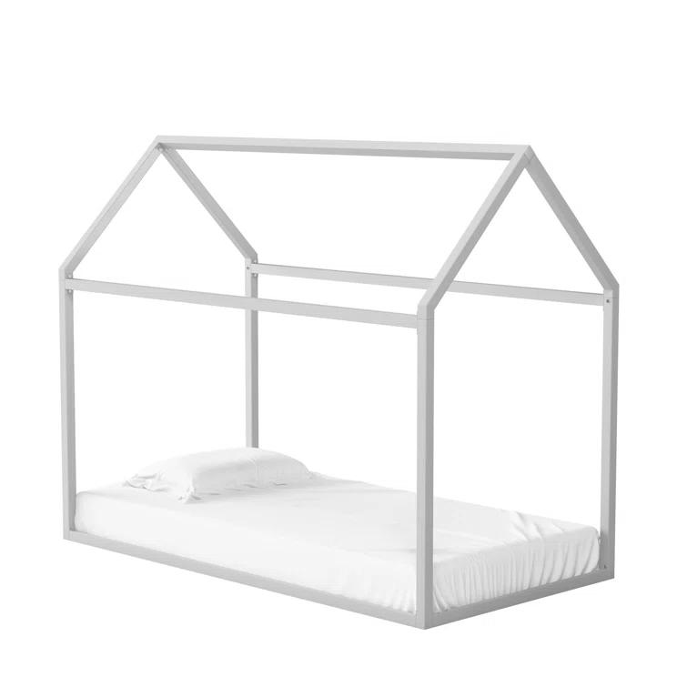 Skyler Metal Montessori House Bed